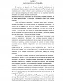 LA EJECUCION DE LAS ACTIVIDADES