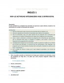 Actividad integradora fase 3 Entrevistas