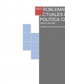 PROBLEMAS ACTUALES DE LA POLÌTICA CRIMINAL