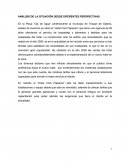 Análisis de la situación desde diferentes perspectivas