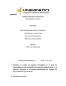 Análisis y diagnóstico organizacional. Taller diagnostico externo