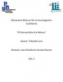 El narcotrafico en Mexico. El fenómeno del narcotráfico
