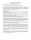 Discurso: maltrato infantil