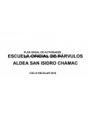 PLAN ANUAL DE ACTIVIDADES DE LA COMISIÓN DE CULTURA
