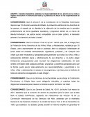 INICIATIVA SOBRE LA INGESTA DE ALCOHOL EN MENORES DE EDAD