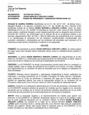 REFERENCIA DE ACCION DE TUTELA