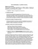 ETICA PROFESIONAL Y SU IMPACTO SOCIAL
