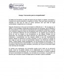 Innovación para la competitividad