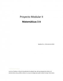 Proyecto Modular de Matemáticas. Página 1