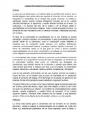 Caracter de Universidades