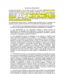 Acuerdo de confidencialidad .