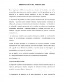 Una gran Presentacion del portafolio