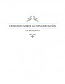 Los Ejercicios sobre la comunicación