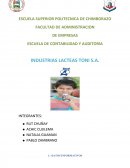 Proyecto INDUSTRIAS LACTEAS TONI S.A.