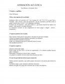 ANIMACIÓN ACUÁTICA