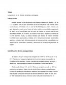 Las acciones del Sr. Gómez, venderlas o arriesgarse.