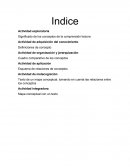 Actividad exploratoria Significado de los conceptos de la comprensión lectora