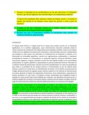Expresar el abordaje de las problemáticas en las que interviene el Trabajador Social y que llevan adjuntas una normatividad o un ordenamiento judicial