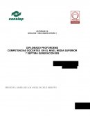 Actividad - Competencias docentes en el nivel media superior