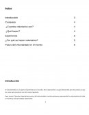 El voluntariado es una parte importante en el mundo, ellos representan un gran desarrollo para los países ya que las cosas que producen son de manera gratuita.