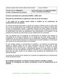 Planteamiento del problema. Descripción del problema