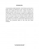 En esta actividad se hablara basicamente , de las funciones que tiene el arte, y tambien, sabremos las clasificaciones de este