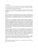 Ideas principales. Abordar el análisis del curso de las ideas científicas, de la evolución del pensamiento geográfico