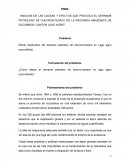 ANALISIS DE LAS CAUSAS Y EFECTOS QUE PROVOCO EL DERRAME PETROLERO DE CHEVRON-TEXACO EN LA PROVINCIA AMAZONICA DE SUCUMBIOS -CANTON LAGO AGRIO