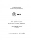 Actividad Concepto de derecho y su importancia