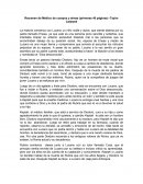 Resumen de primeras 40 paginas medico de cuerpos y almas