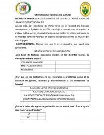 LA INEXISTENCIA DE PROGRAMAS NACIONALES ORIENTADAS A LA IGUALDAD DE OPORTUNIDADES. Página 1
