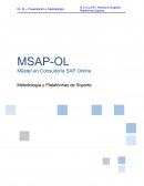 Metodología y Plataformas de Soporte