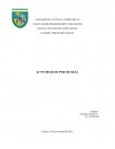 Actividad Experiencias emocionales y relaciones interpersonales