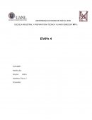 ESCUELA INDUSTRIAL Y PREPARATORIA TECNICA “ALVARO OBREGON” MTY 1 ETAPA 4