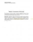 Conocimiento e Información