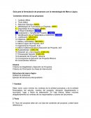 Guía para la formulación de proyectos con la metodología del Marco Lógico