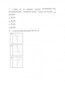Reactivos concurso matemáticas