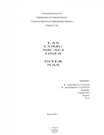 Comunicaciones Internas. Página 1