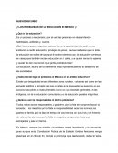 LOS PROBLEMAS DE LA EDUCACIÓN EN MÉXICO