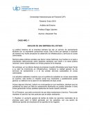 ANÁLISIS DE UNA EMPRESA DEL ESTADO