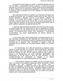 El propósito de este trabajo es mostrar un panorama general sobre las F&A