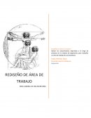 REDISEÑO DE ÁREA DE TRABAJO