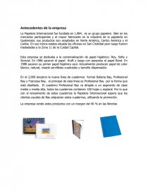 CASO PAINSA. Página 1