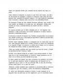 Había una pequeña familia que consistía de una esposa, dos hijos y un señor