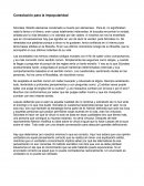 Consolación para la impopularidad