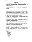¿Qué hecho importante de la historia de los Estados Unidos trajo como consecuencia, que los empresarios e inversionistas interesaran por los estados financieros?