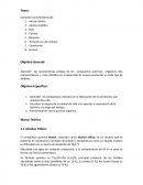 Alcoholes en química