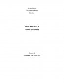 LABORATORIO 3 Celdas cristalinas