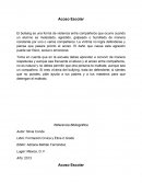 Acoso escolar. El bullying