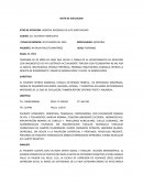 NOTA DE EVOLUCION SITIO DE ATENCION: HOSPITAL REGIONAL DE ALTA ESPECIALIDAD